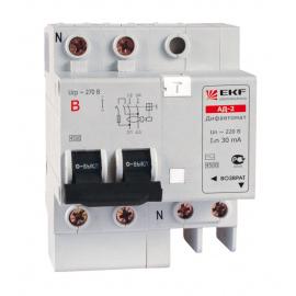 Диф.авт 32А/ 30мА 2P АД-2 C32 тип AC (EKF) 