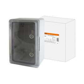 Бокс пластиковый ЩМП-0-8, прозр., крышка ABS, IP65, -45 до +75 С, навесной, (700x500x250) TDM
