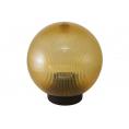 Светильник НТУ 02- 60-204 шар золотой с огранкой d=200 мм TDM