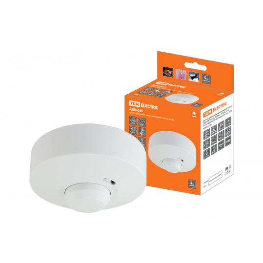 ДДМ-03П 5,8ГГц, 1200Вт, 10-720с, 1-8м, 3+лк, 180(сбоку)+360(сверху)гр, IP33, TDM