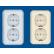Розетка откр/уст 2-мест. с зем.16А слоновая кость 16-757М (RA16-214М-S) "Прима" (Schneider Electric)