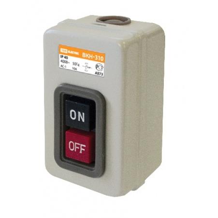 Выключатель кнопочный с блокировкой ВКН-310 3Р 10А 230/400В IP40 TDM