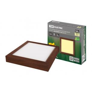 Светильники LED даунлайты ЭКО под дерево СПО TDM 
