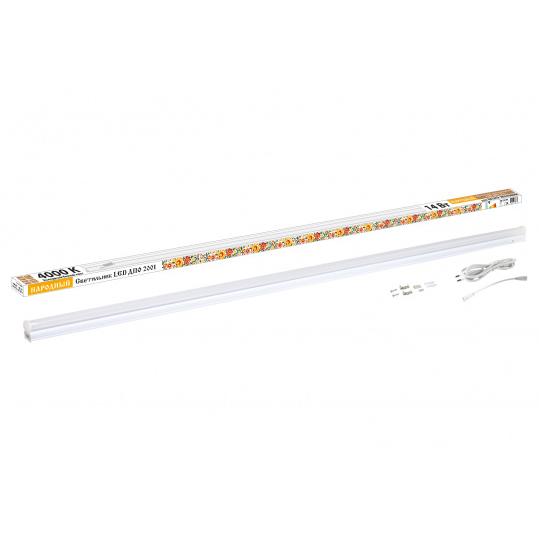 Светильник LED ДПО 2001 14 Вт, 4000К, IP40, Народный