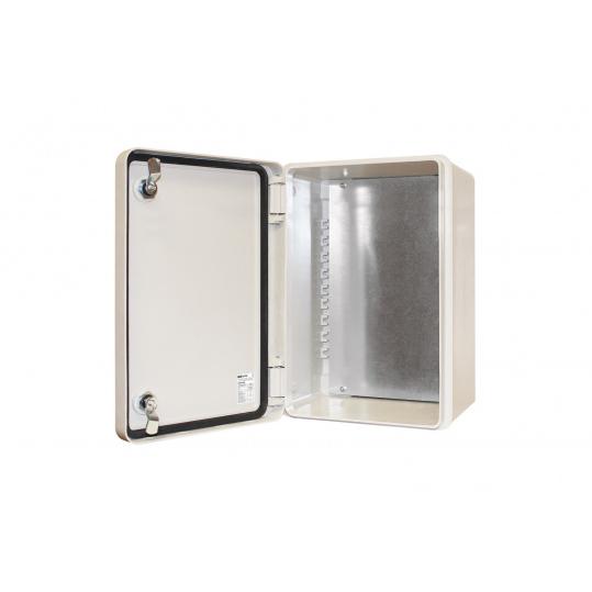 Щит антивандальный, ЩПМП-1-2, GRP, IP66, IK10, -50 С до +70 С, навесной, (500х350х220) TDM