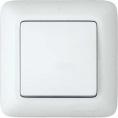Выкл.1кл. с/пр. С-16-057 (м) БЕЛЫЙ цвет (96)