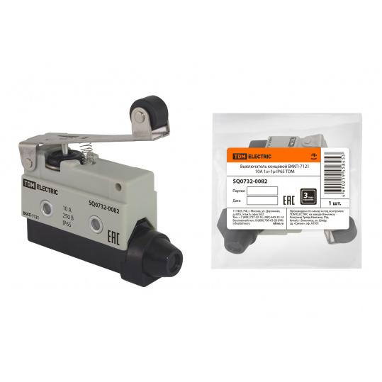 Выключатель концевой ВККП-7121 10А 1з+1р IP65 TDM
