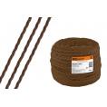 Ретро провод "Эко" 2х2,5 витой ГОСТ коричневый (20м) TDM