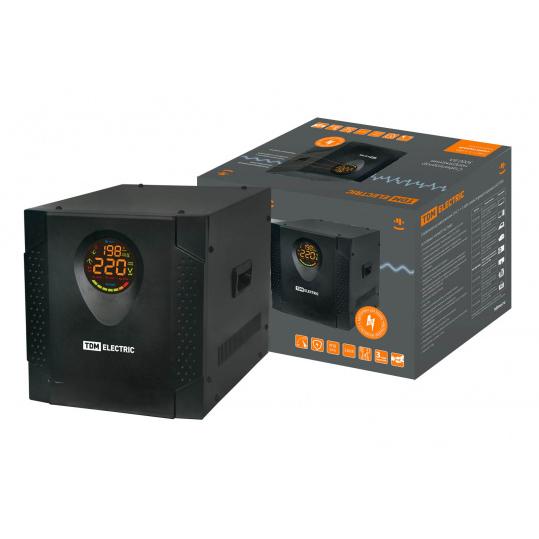 Стабилизатор напряжения СНС1-1-3 кВА симисторный переносной TDM