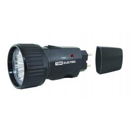 Фонарь "Компакт 4", аккумуляторный, 5 светодиодов 15 лм/Вт TDM