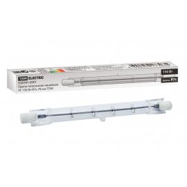 Лампа галогенная линейная ЛГ-150 Вт-R7s-78 мм TDM