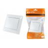 Выключатель 1 кл. 10А белый "Лама" TDM