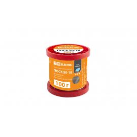 Припой ПОСК 50-18, проволока, ГОСТ 21931-76, Ø1 мм, 100 г, катушка, серия "Алмаз" TDM