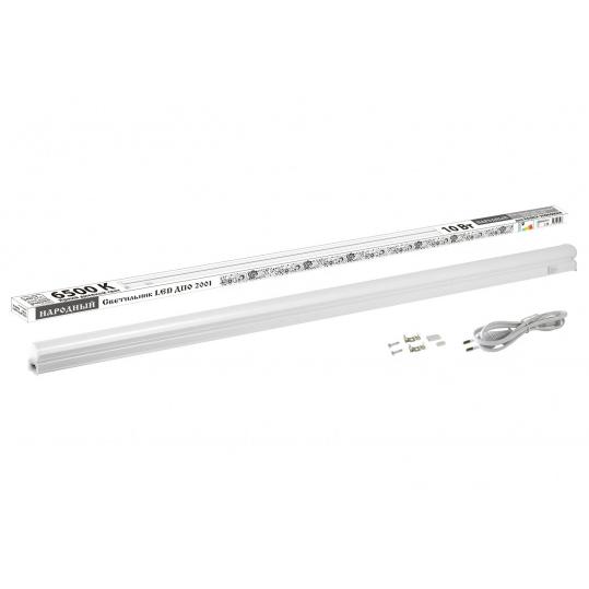 Светильник LED ДПО 2001 10 Вт, 6500К, IP40, Народный