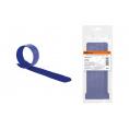 Хомут-липучка ХЛ 16х210 мм синий (20 шт) TDM