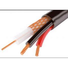 Кабель для видеонаблюдения КВК-2П+2 х 0.75  Cu outdoor Ripo Standart (200м)