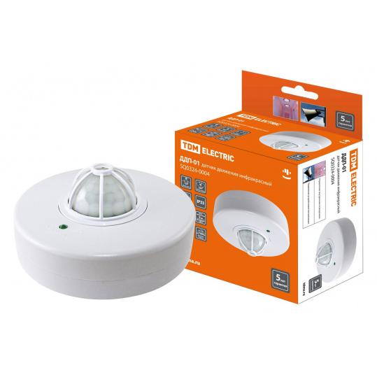 ДДП-01 1100Вт, 5-480с, 2-8м, 5+Лк, 120(сбоку)+360(сверху) гр, IP33, TDM