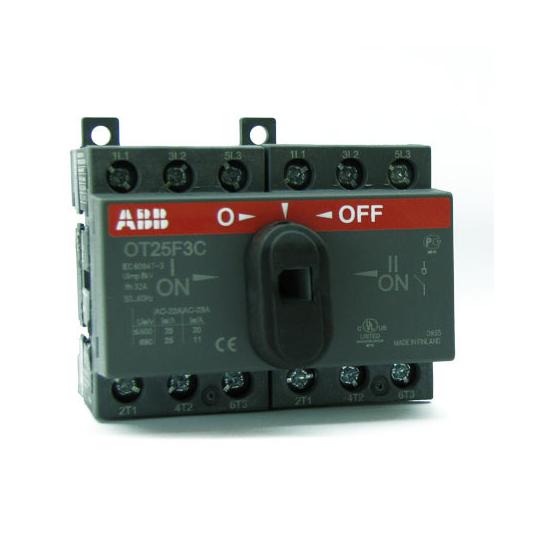 Рубильник реверсивный  40А 3P ОТ40 F3C с ручкой (АВВ)