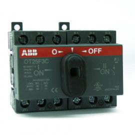Рубильник реверсивный  25А 3P ОТ25 F3C с ручкой (АВВ)