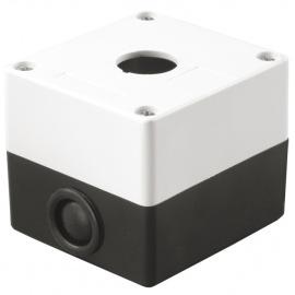 Корпус КП101 для кнопок 1место белый TDM