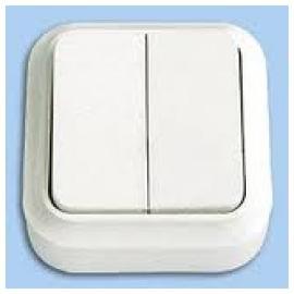 Выключатель откр/уст 2-кл. IP20 6А белый А56-134 (108)