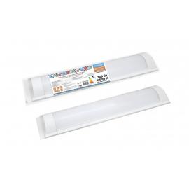 Светодиодный светильник LED ДПО 3017 1800 лм 2х9 Вт, 6500К (термопак) Народный