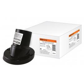 Патрон карболитовый настенный, Е27, черный. наклонный, TDM (по ИП см.0335-0015)