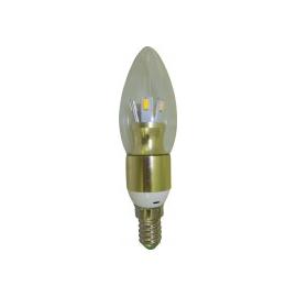 Лампа светодиодная Свеча E14 6Вт 4000K SV CLG Premium прозрачная (LEEK)