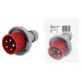 Вилка кабельная IP67 32А 3Р+РЕ+N 380В TDM