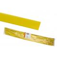 Термоусаживаемая трубка ТУТнг 16/8 желтая по 1м (50 м/упак) TDM