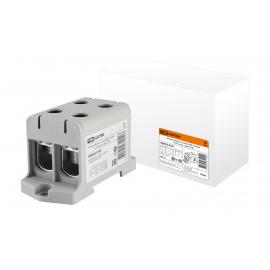 Клемма вводная силовая КВС 4 ввода 16-95 кв.мм. серая TDM