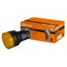 Лампа AD-22DS(LED)матрица d22мм желтый 12В AC/DC TDM