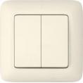 Выключатель скр/уст 2-кл. IP20 10А слоновая кость С-56-043М "Прима" (Schneider Electric)