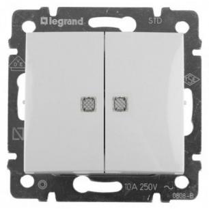 Розетки и выключатели скрытой установки серии Valena IP20 Legrand 