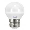 Лампа светодиодная Шар E27 8Вт 4500K 660лм GLDEN-G45F Матовый (GENERAL LIGHTING) (640100)