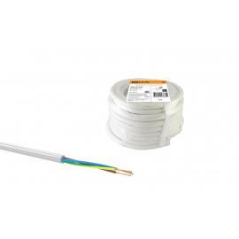 Провод ПВС 3х1 ГОСТ (5м), белый TDM