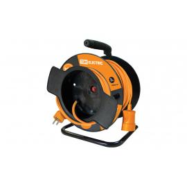 Удлинитель силовой УКз16-001 TDM (штепс. гнездо/30м ПВС 3х1,0)