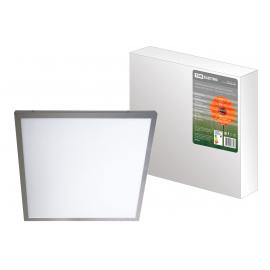 Ультратонкая светодиодная панель серии СВО 295х295, 14 Вт, 4000 К, хром, Народная (без драйвера)