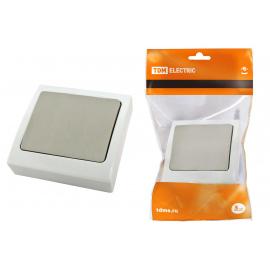 Выключатель 1-кл. скрытой установки IP54 10А "Вуокса" TDM