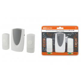 Звонок ЗБР-12/1-36М (беспр., роз., 2 кнопки) TDM