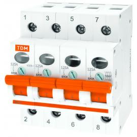 Выключатель нагрузки (мини-рубильник) ВН-32 4P 125A TDM