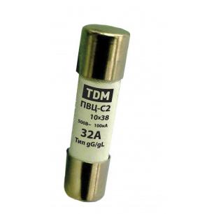 Плавкие вставки ПВЦ 10x38 gG (общего назначения) (TDM)