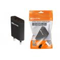 Сетевое зарядное устройство, СЗУ 2, 1 А, 1 USB, черный, TDM