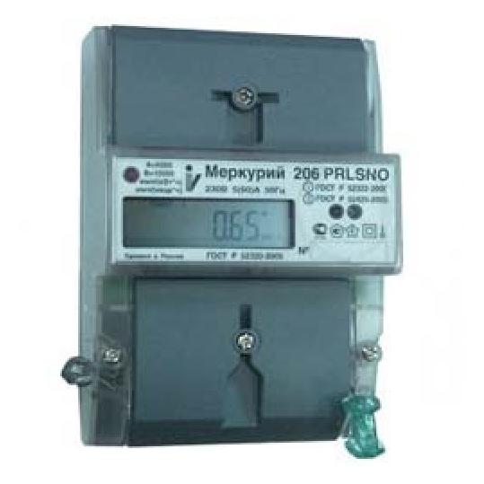 1Меркурий 206 RN 5(60)А/230В  