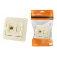 Розетка компьютерная RJ-45 сл. кость "Валдай" TDM