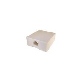 Компьютерная розетка накладная RJ-45 NETLAN CAT 5E