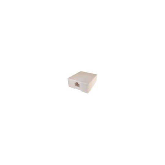 Компьютерная розетка накладная RJ-45 NETLAN CAT 5E