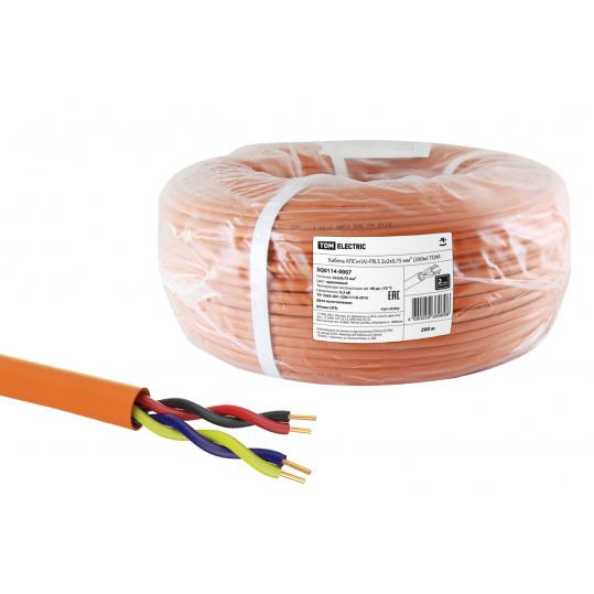 Кабель КПСнг(А)-FRLS 2х2х0,75 мм² (200м) TDM