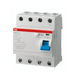 (УЗО)  63А/100мА 4P F204 тип AC (ABB)