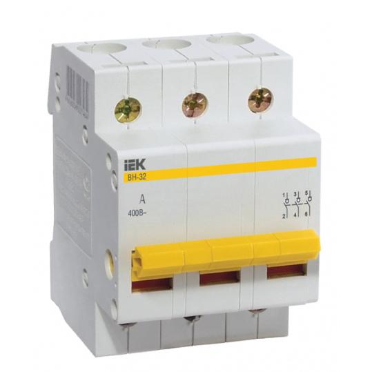 Выключатель нагрузки  20А 3P ВН-32 (IEK)